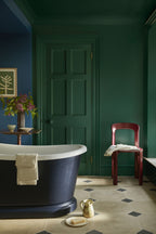 Little Greene Deep Space Blue (207) in een interieur