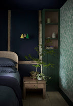 Little Greene Dock Blue (252) - Tester in een interieur