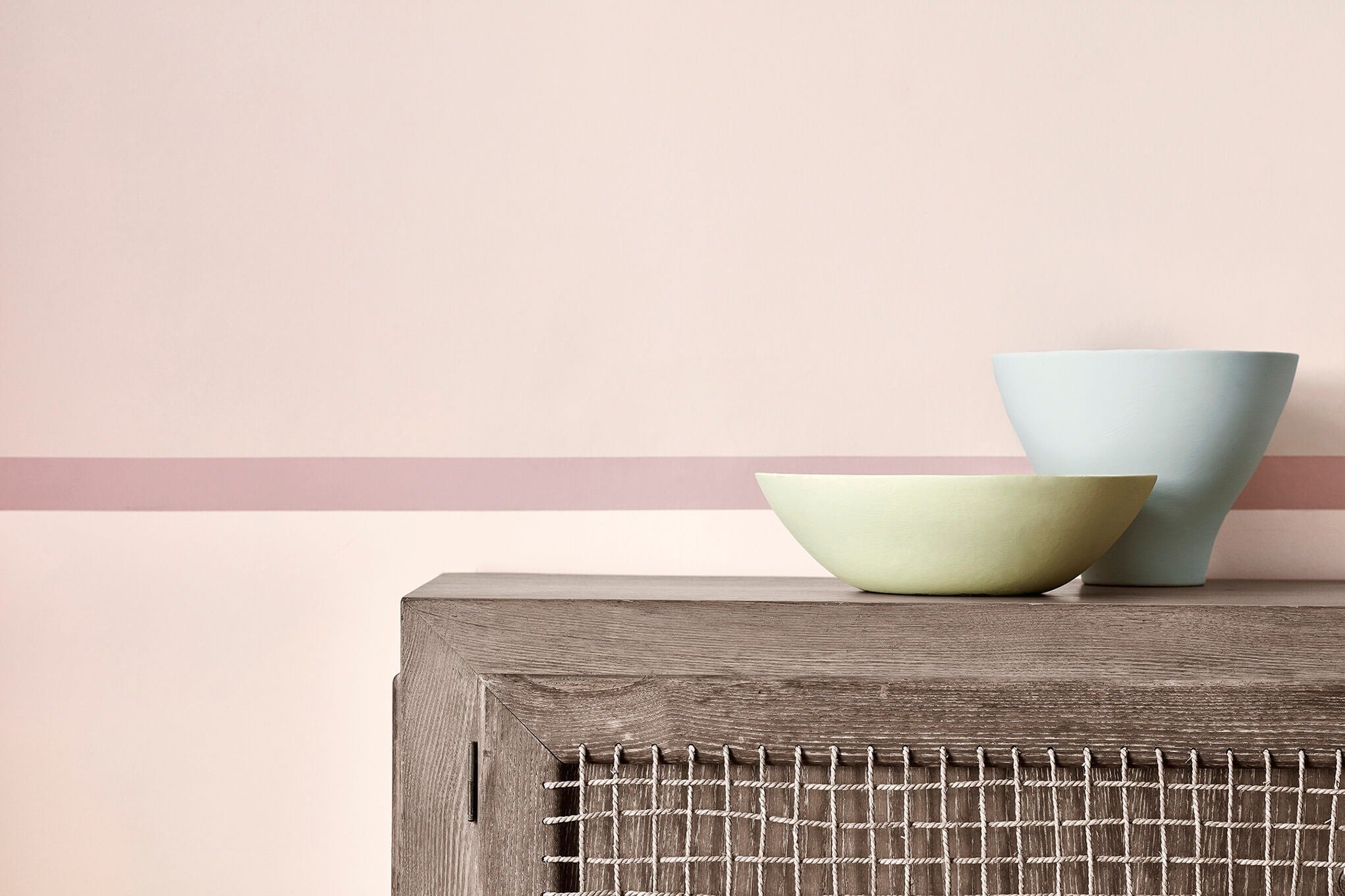 Little Greene Dorchester Pink Deep (287) in een interieur