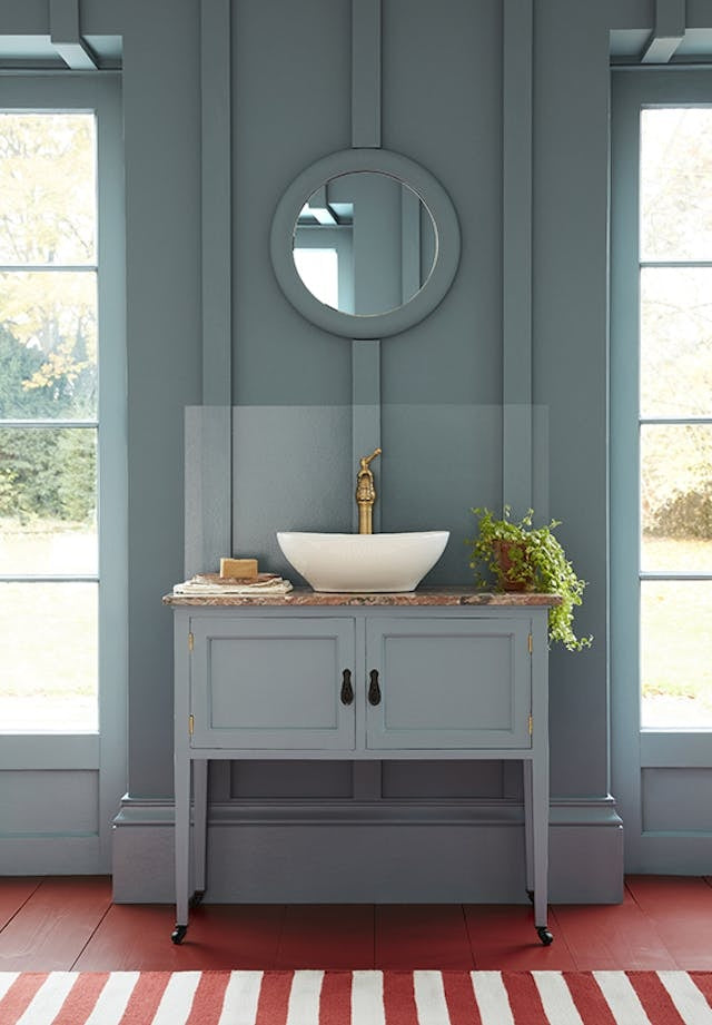 Little Greene Etruria (326) - Tester in een interieur