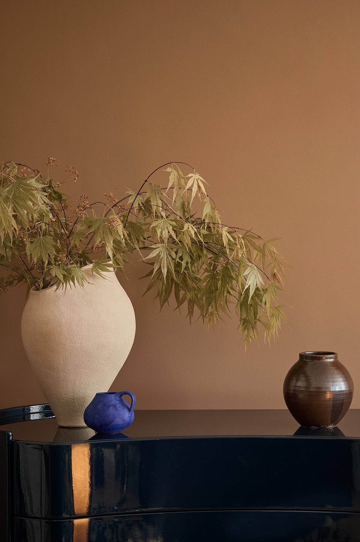 Tester Little Greene Flight Pink (354) in een interieur