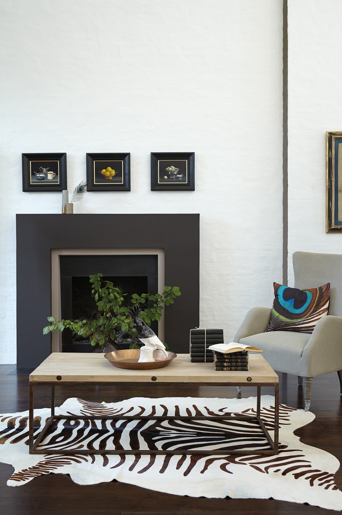 Little Greene Flint (236) in een interieur