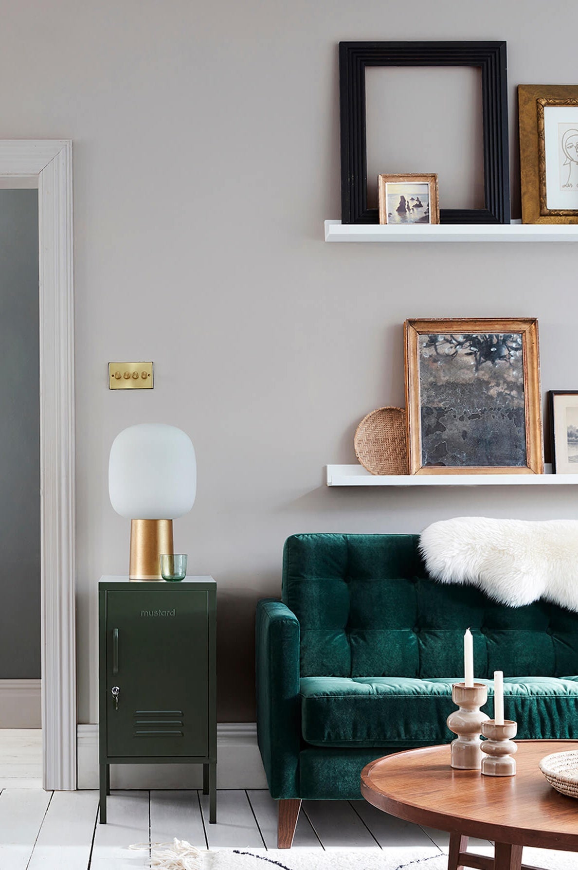 Little Greene French Grey (113) in een interieur