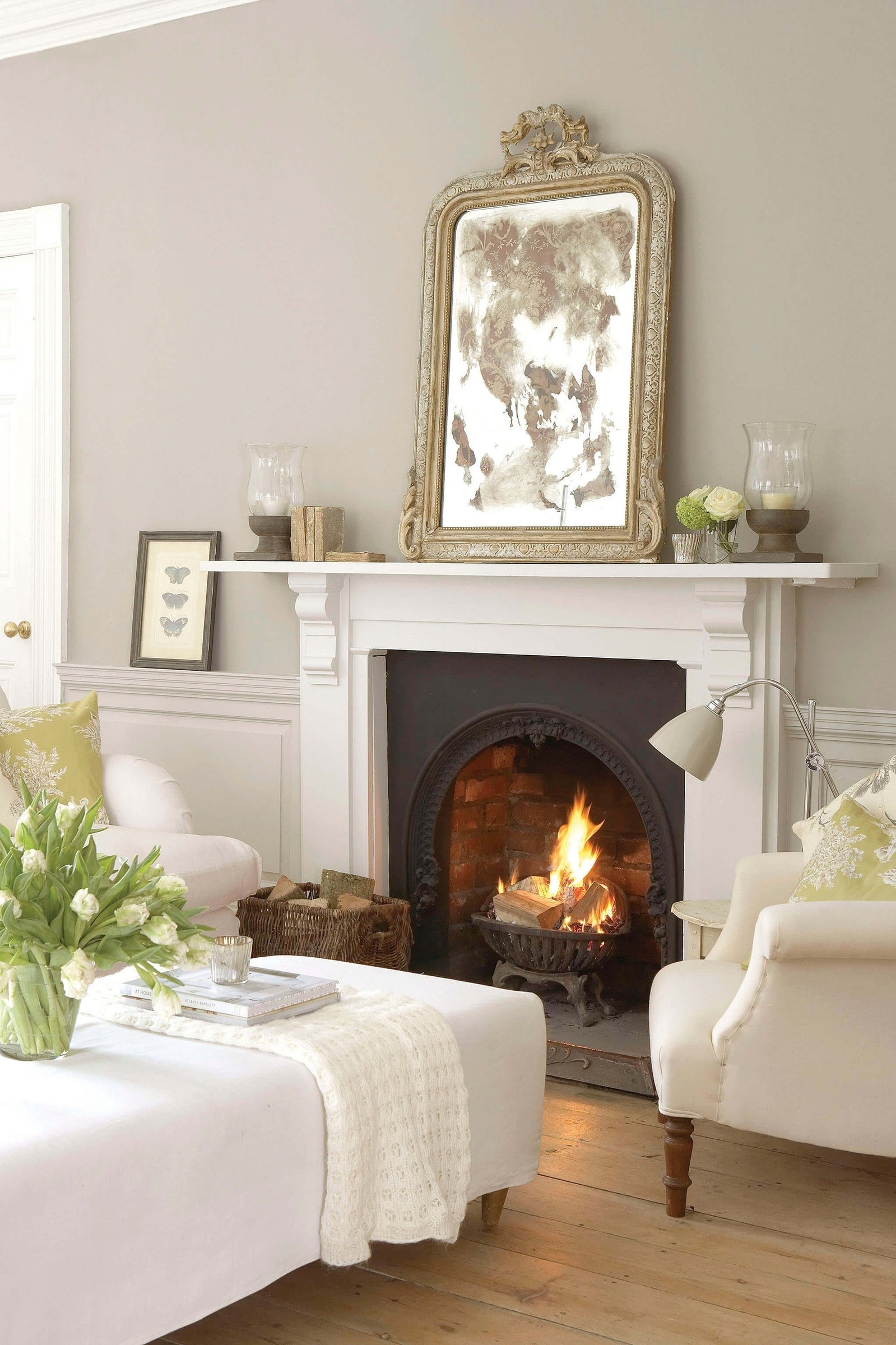 Little Greene French Grey (113) in een interieur