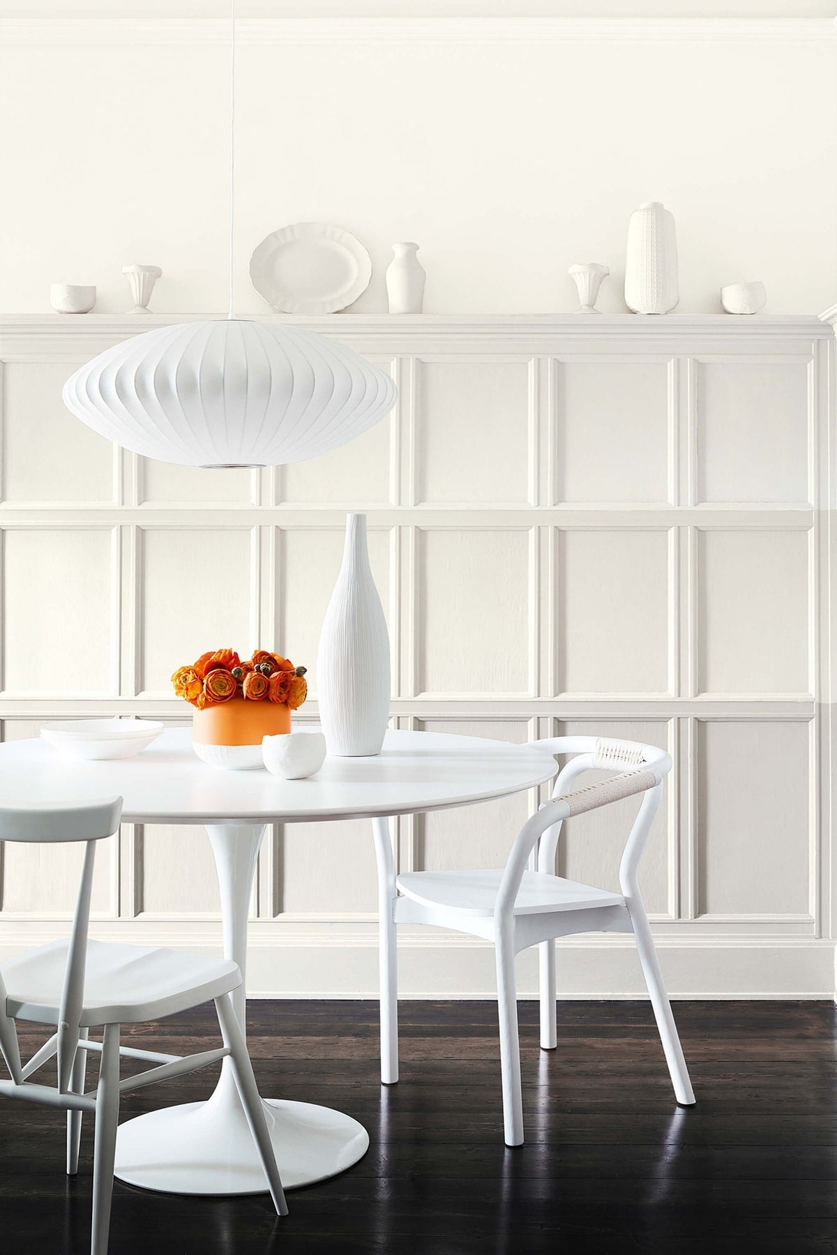 Little Greene French Grey Dark (163) in een interieur