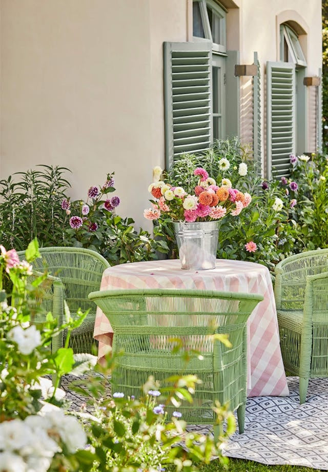 Little Greene Garden (86) in een interieur