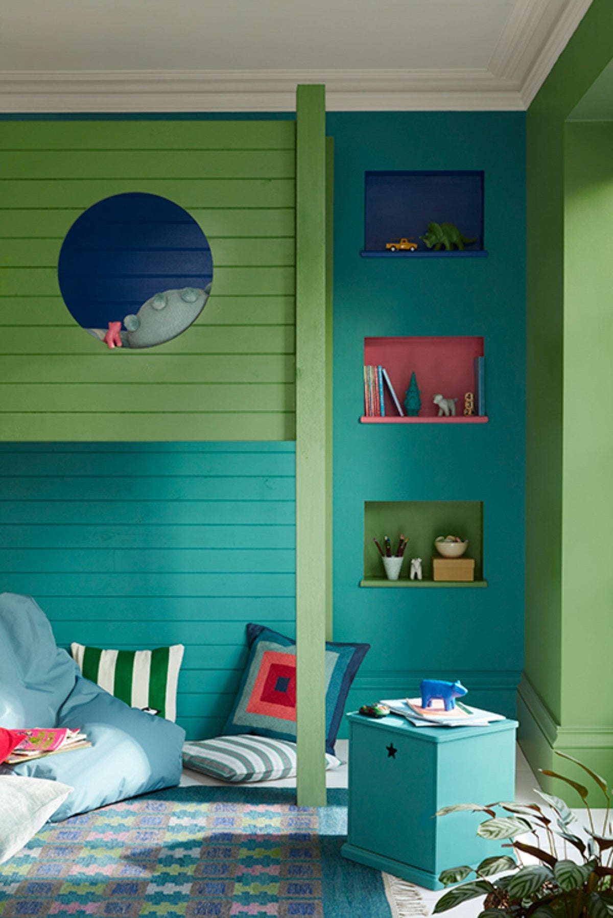 Little Greene Garden (86) in een interieur