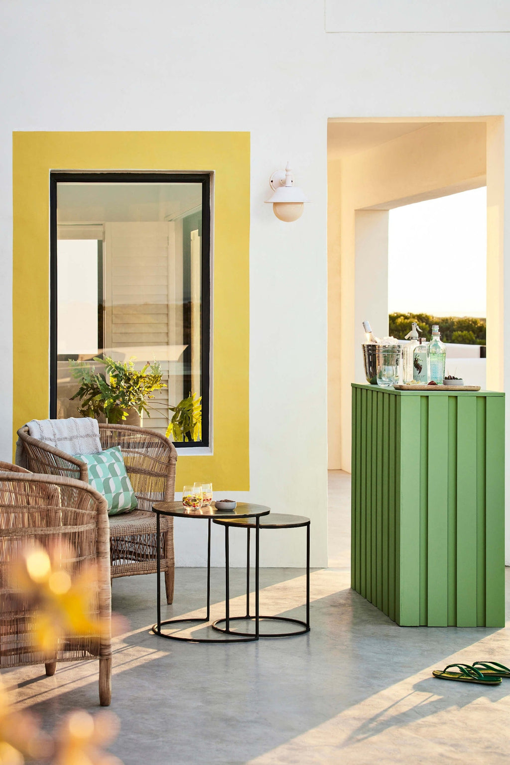 Little Greene Garden (86) - Tester in een interieur
