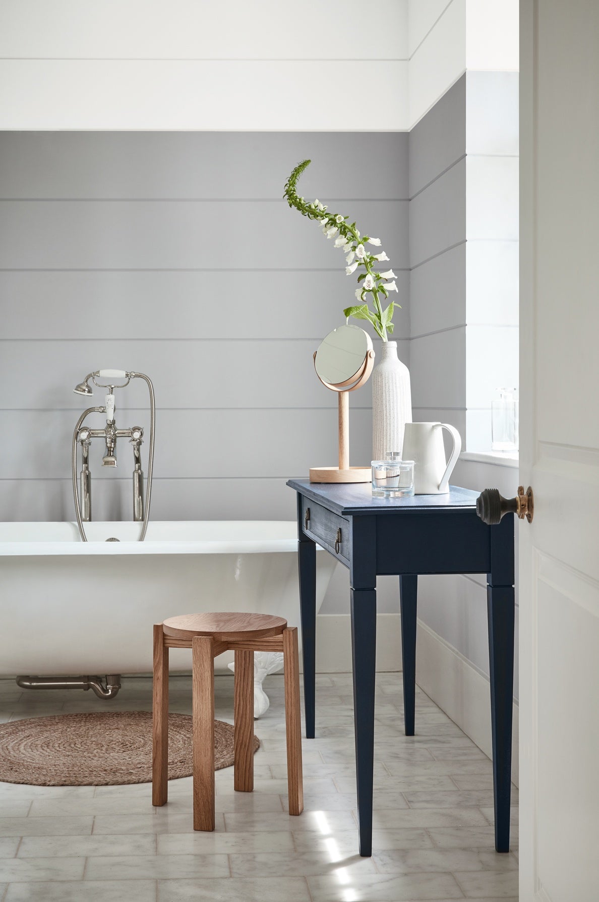 Little Greene Gauze (106) in een interieur