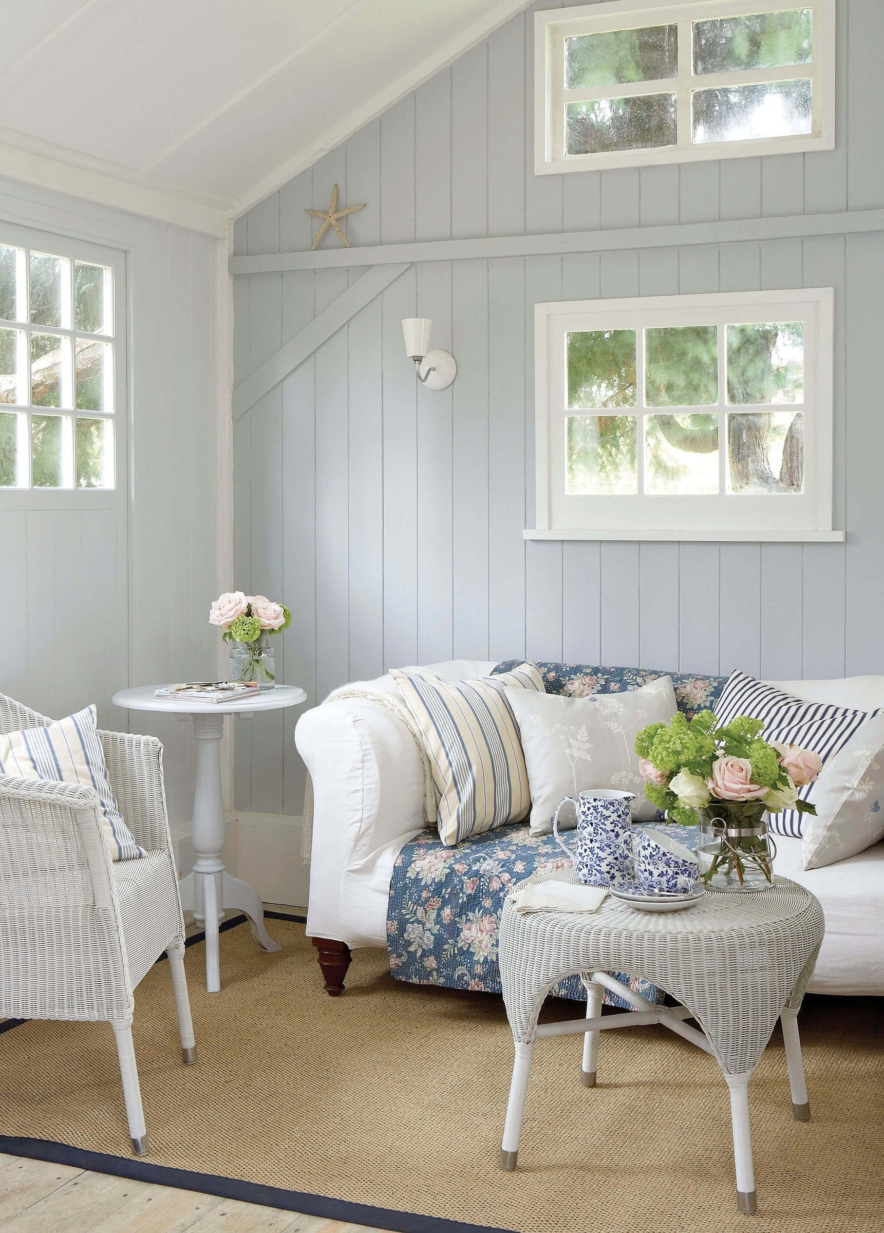 Little Greene Gauze Deep (165) in een interieur