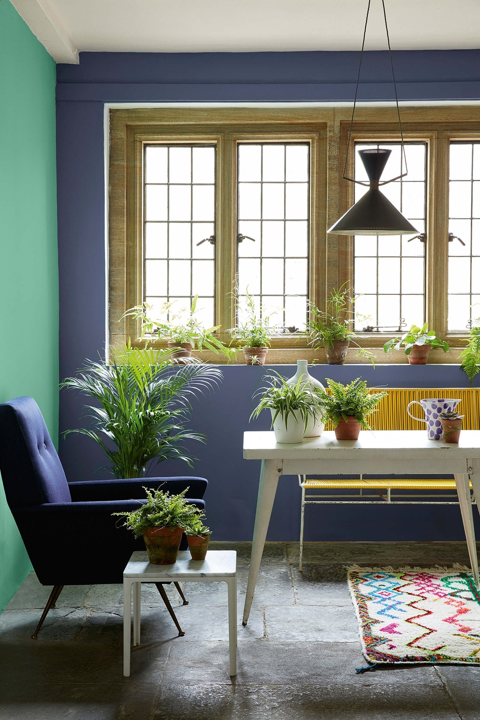 Little Greene Green Verditer (92) in een interieur