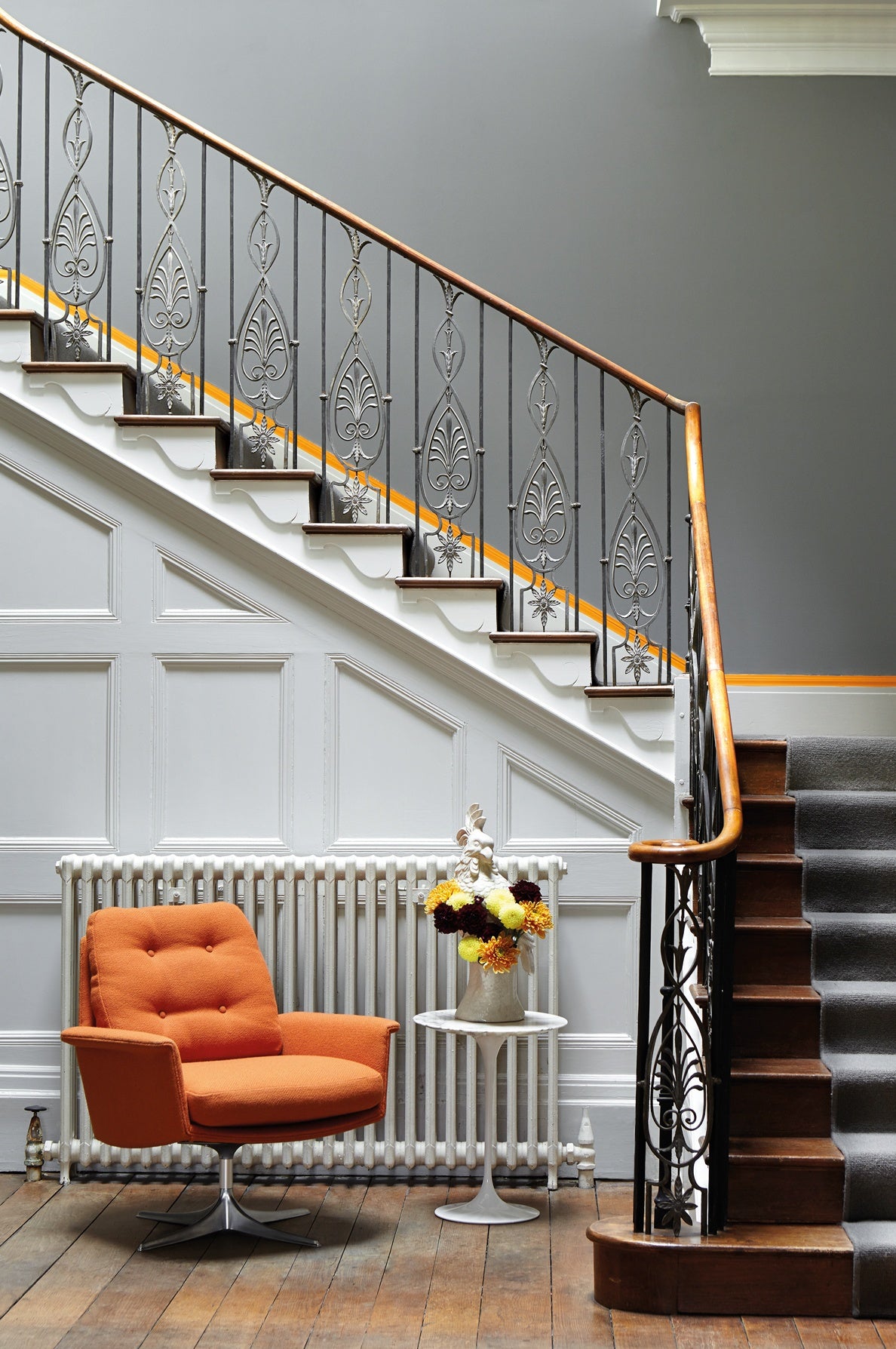 Little Greene Grey Teal (226) in een interieur