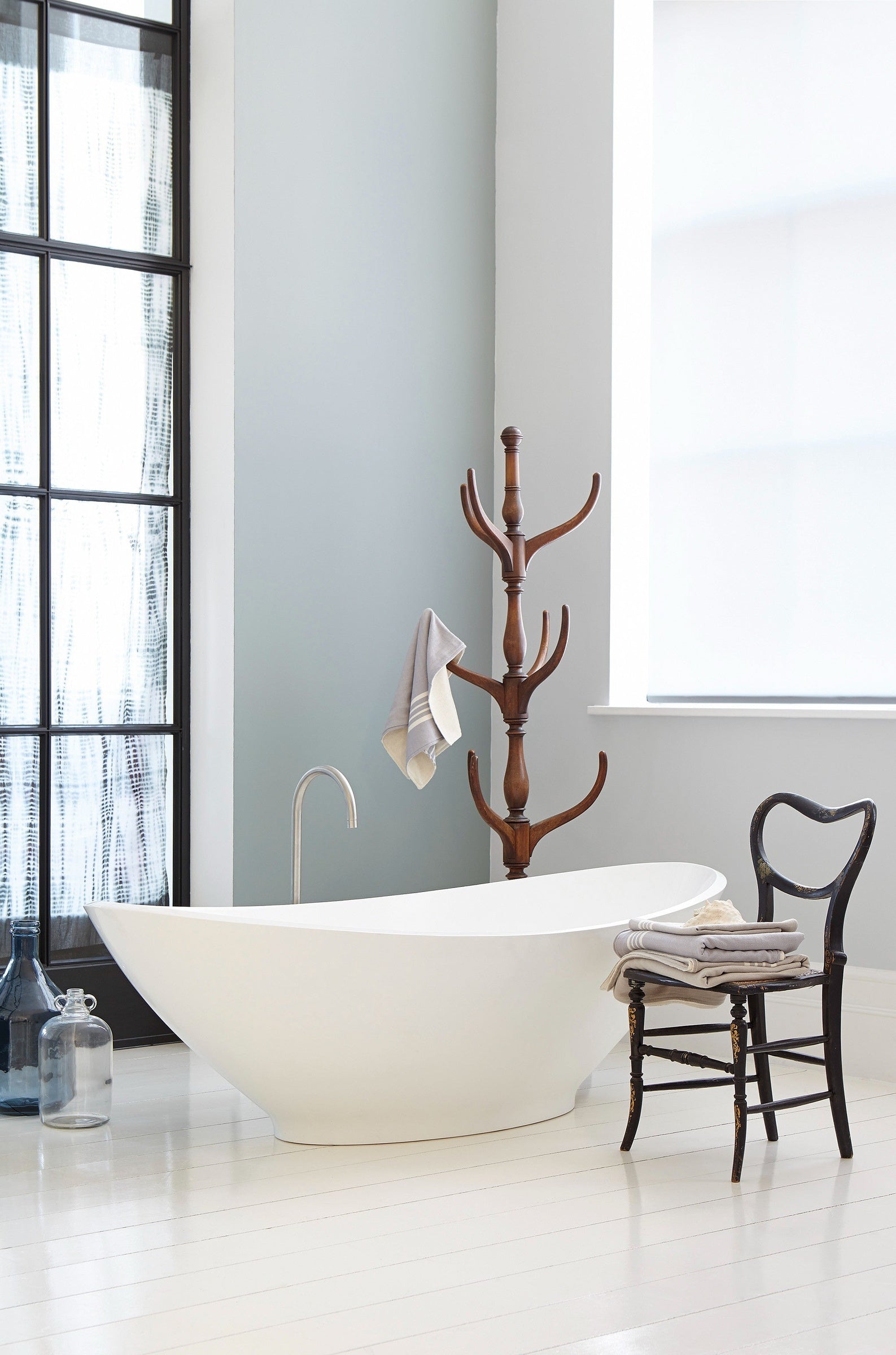 Little Greene Grey Teal (226) in een interieur