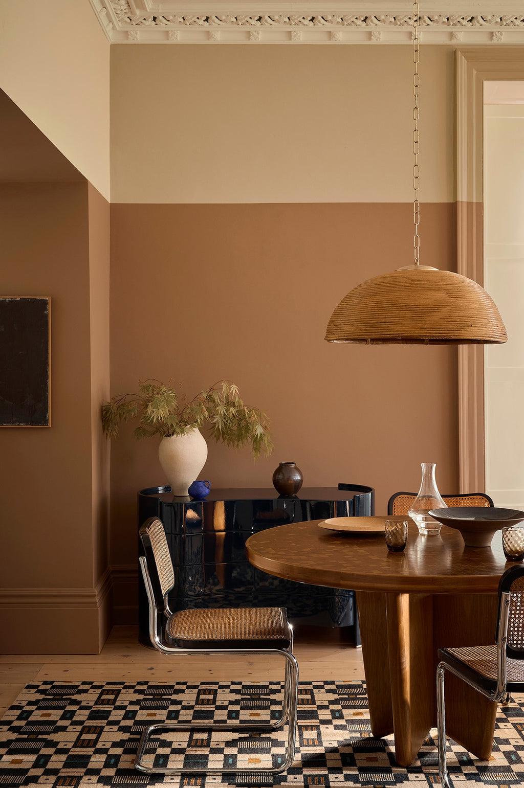 Little Greene Hammock Dark (353) in een interieur