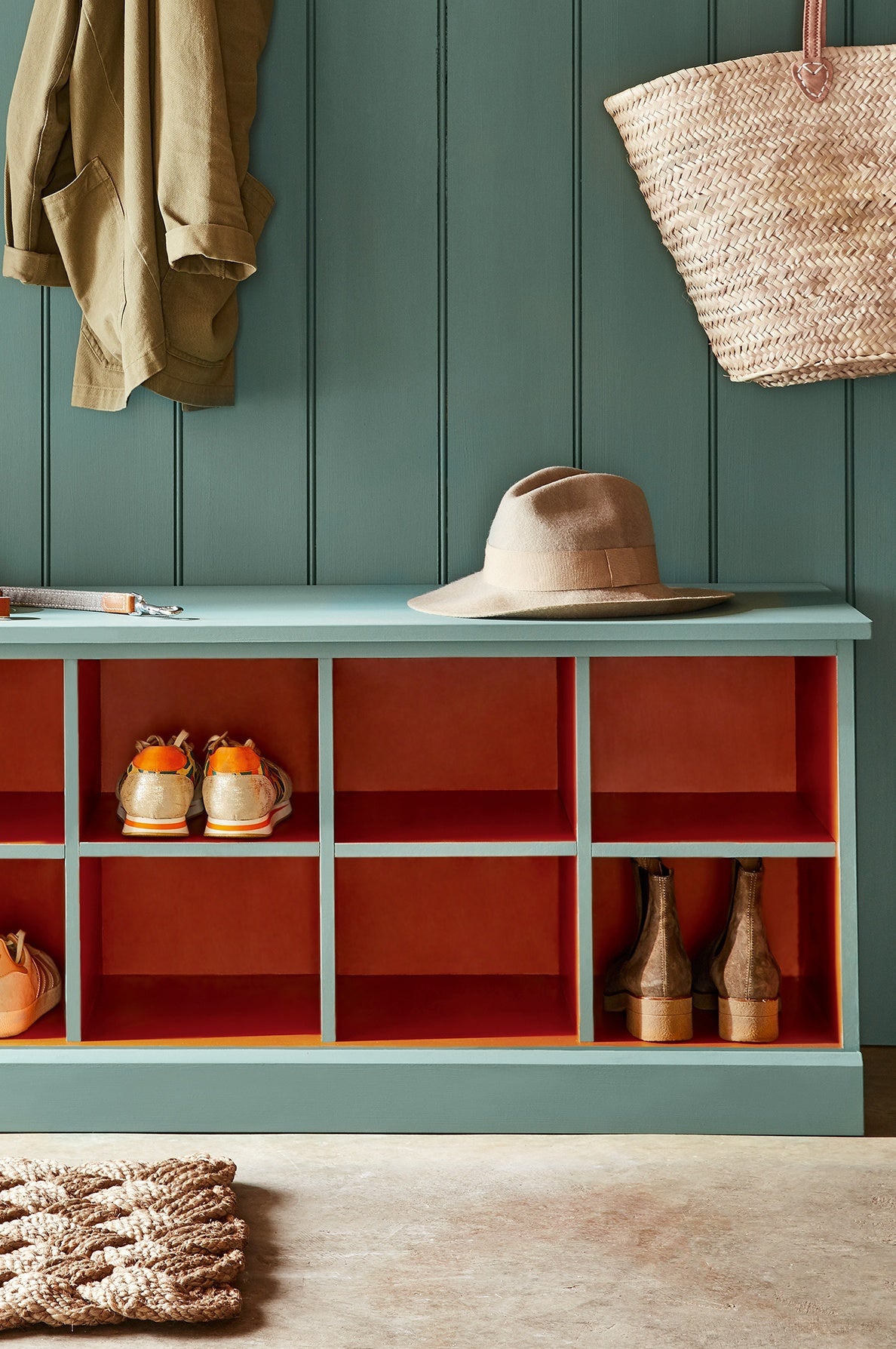 Little Greene Heat (24) - Tester in een interieur