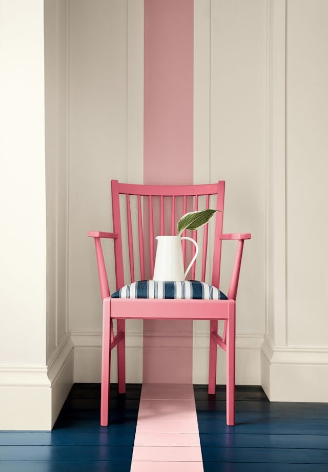 Little Greene Hellebore (275) - Tester in een interieur