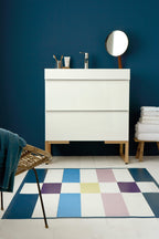 Little Greene Hick's Blue (208) - Tester in een interieur