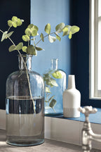 Little Greene Hick's Blue (208) - Tester in een interieur