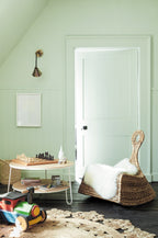 Little Greene Hidey Hole (307) - Tester in een interieur