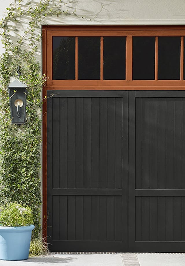 Little Greene Jack Black (119) - Tester in een interieur