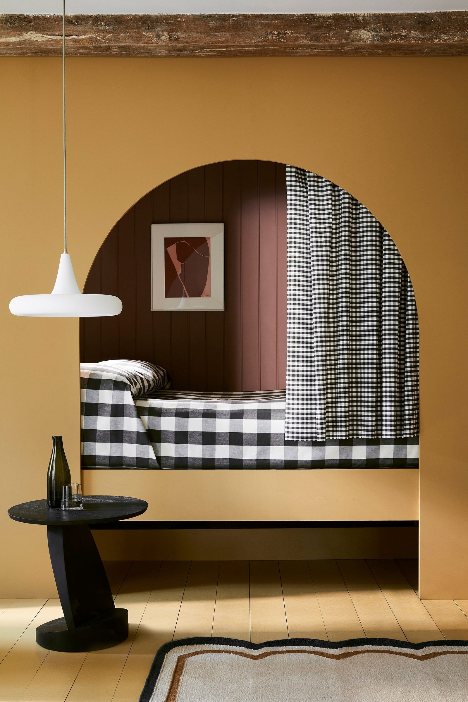Little Greene Jack Black (119) - Tester in een interieur