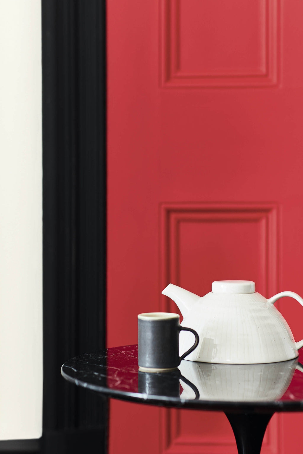 Little Greene Jack Black (119) - Tester in een interieur