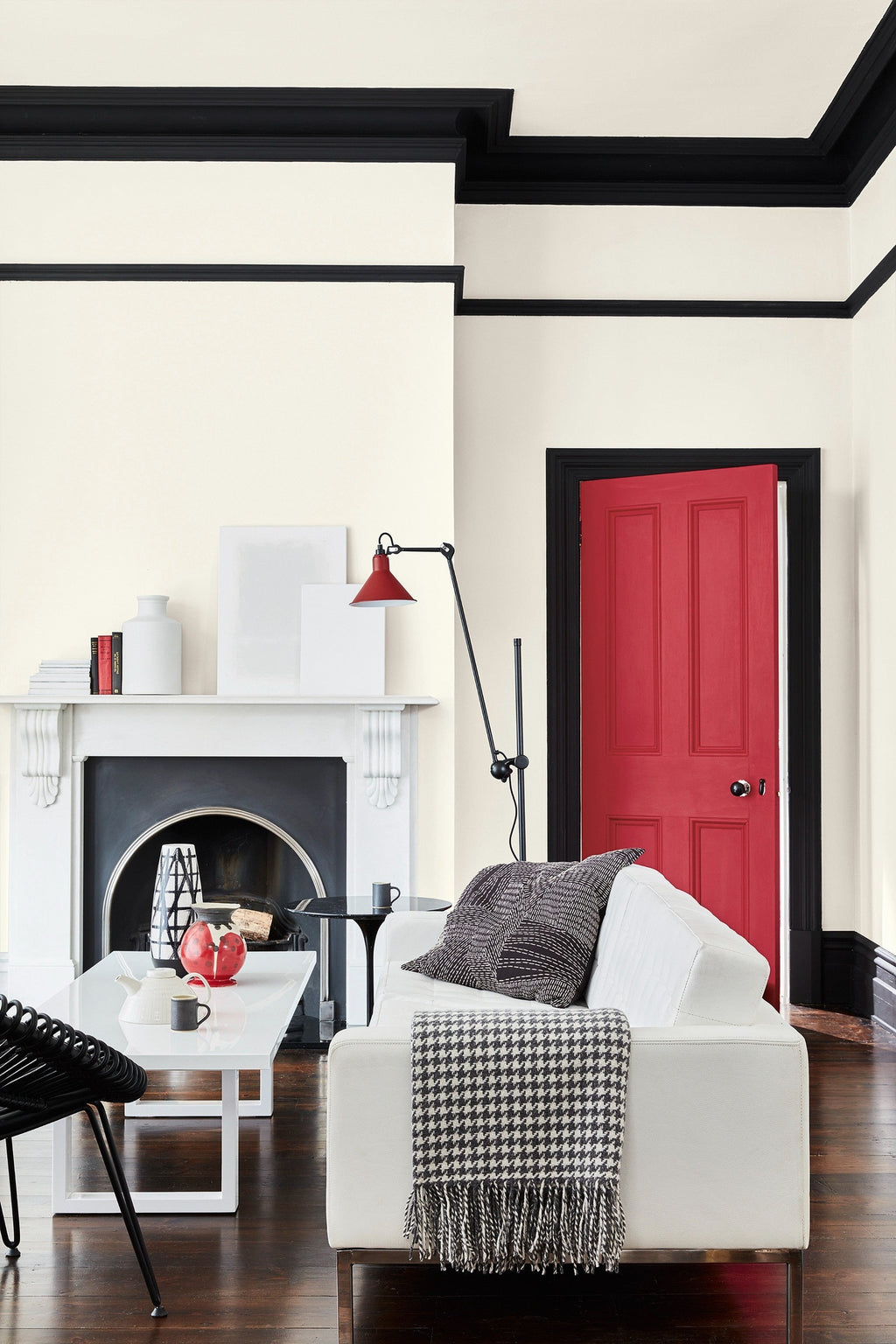Little Greene Jack Black (119) - Tester in een interieur