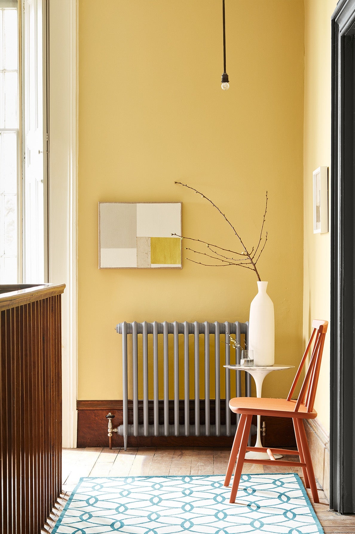 Little Greene Light Gold (53) in een interieur