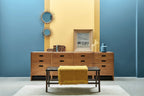 Little Greene Light Gold (53) in een interieur