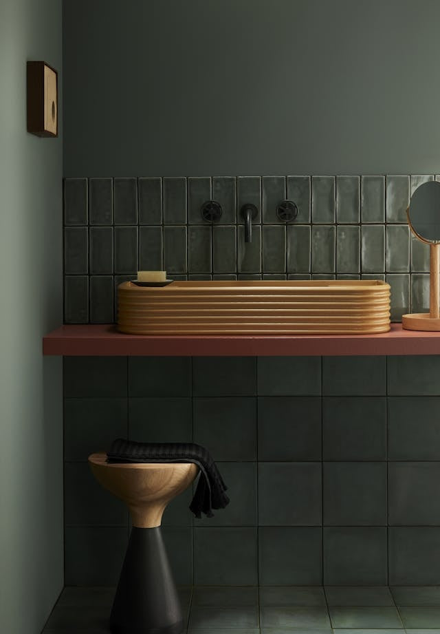 Little Greene Livid (263) in een interieur