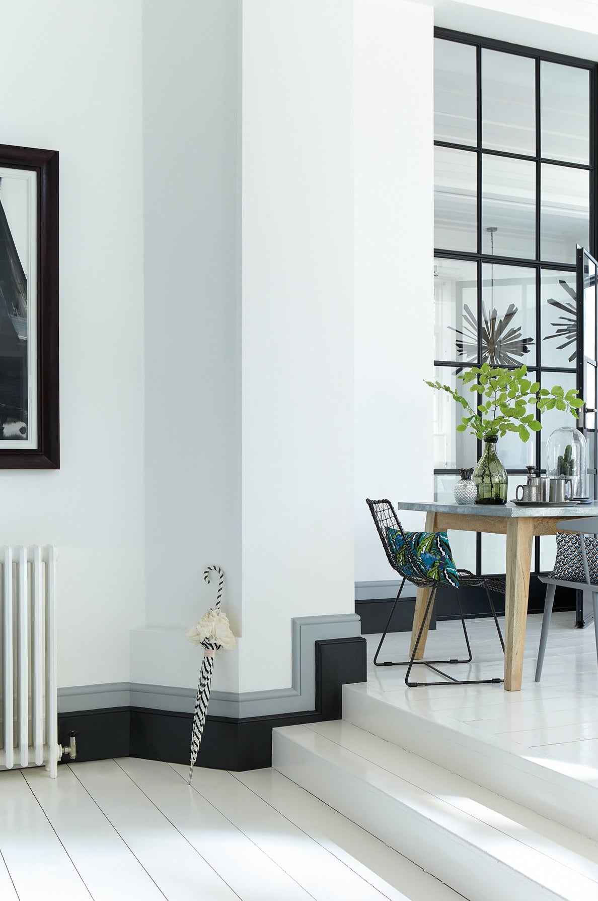Little Greene Loft White (222) in een interieur