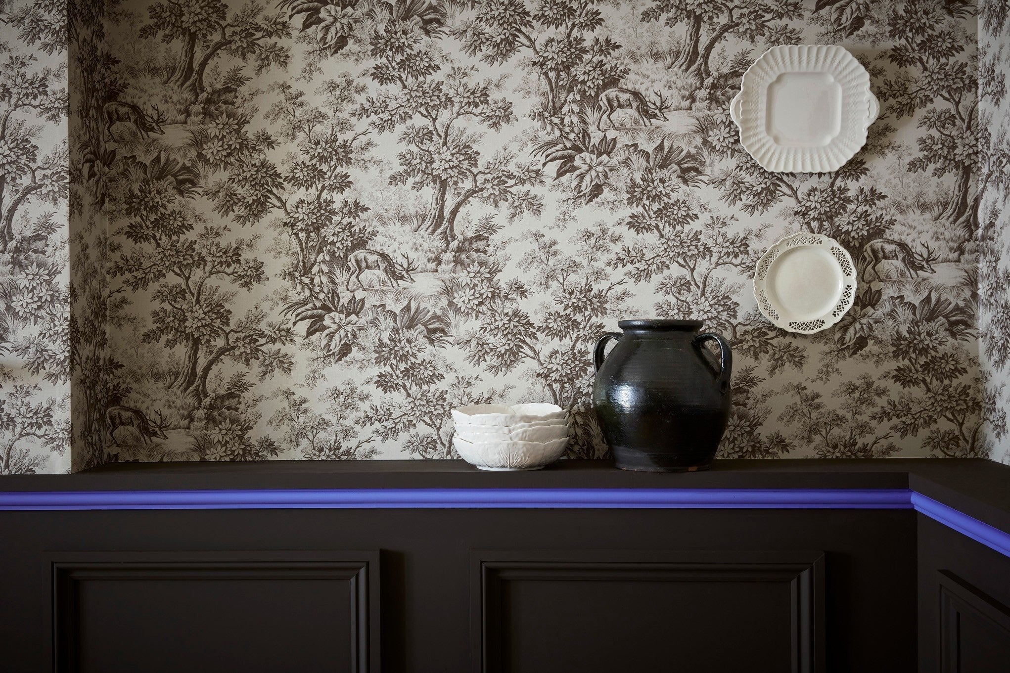 Little Greene Mambo (112) - Tester in een interieur