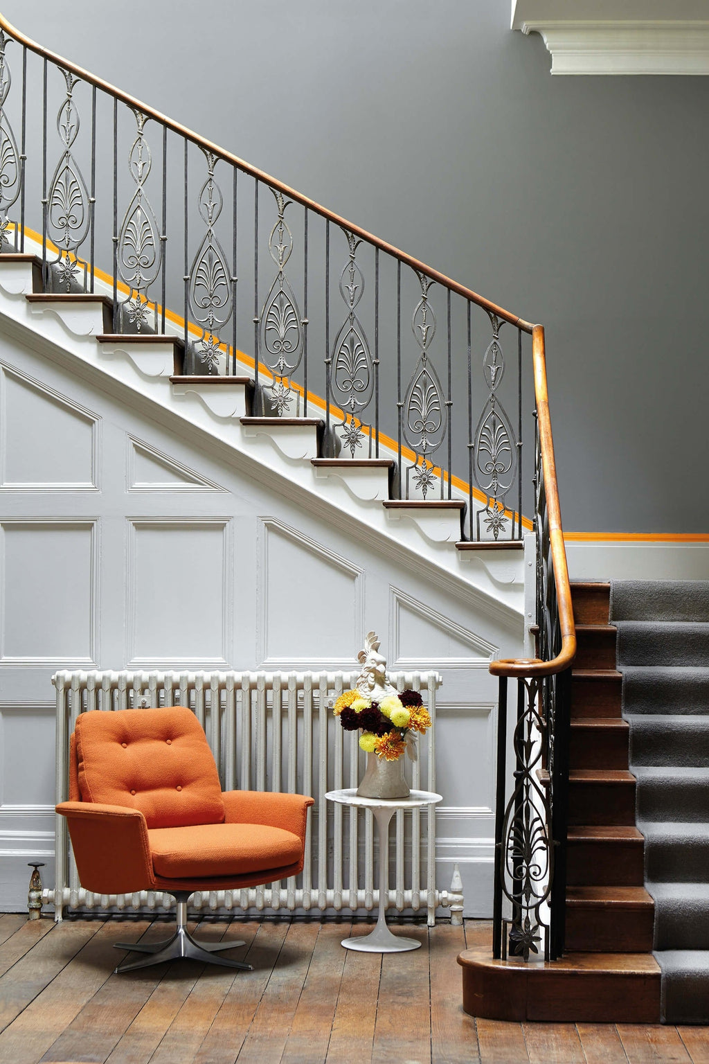 Little Greene Marigold (209) - Tester in een interieur