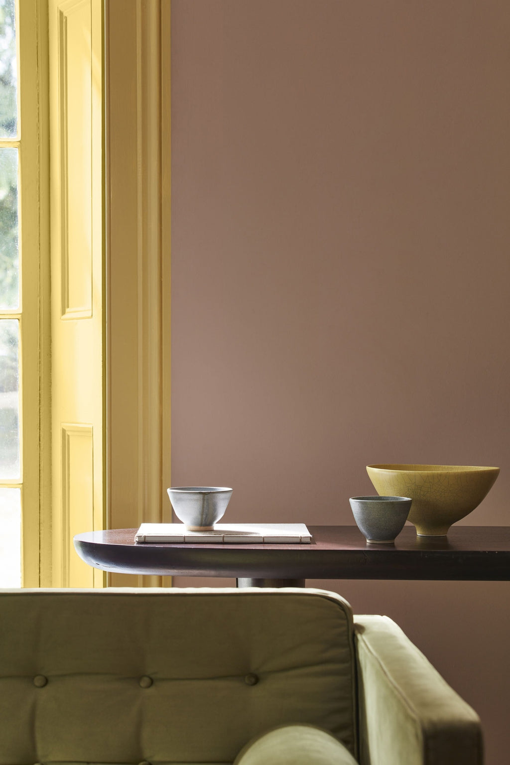Little Greene Masquerade (334) - Tester in een interieur