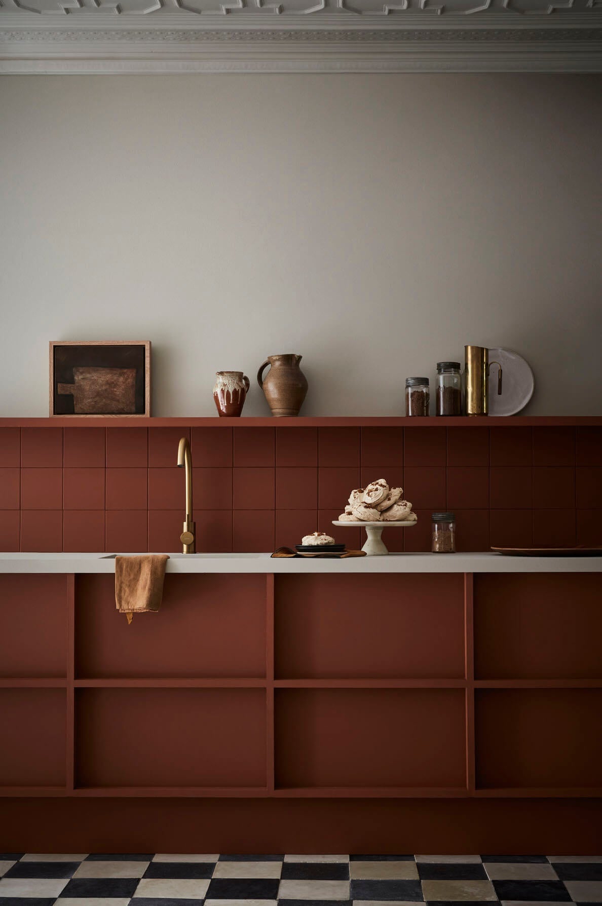 Little Greene Muscovado (343) in een interieur