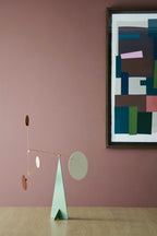 Little Greene Nether Red (315) - Tester in een interieur