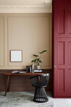 Little Greene Nether Red (315) in een interieur