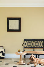 Little Greene Oak Apple (63) - Tester in een interieur