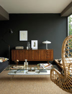 Little Greene Obsidian Green (216) in een interieur