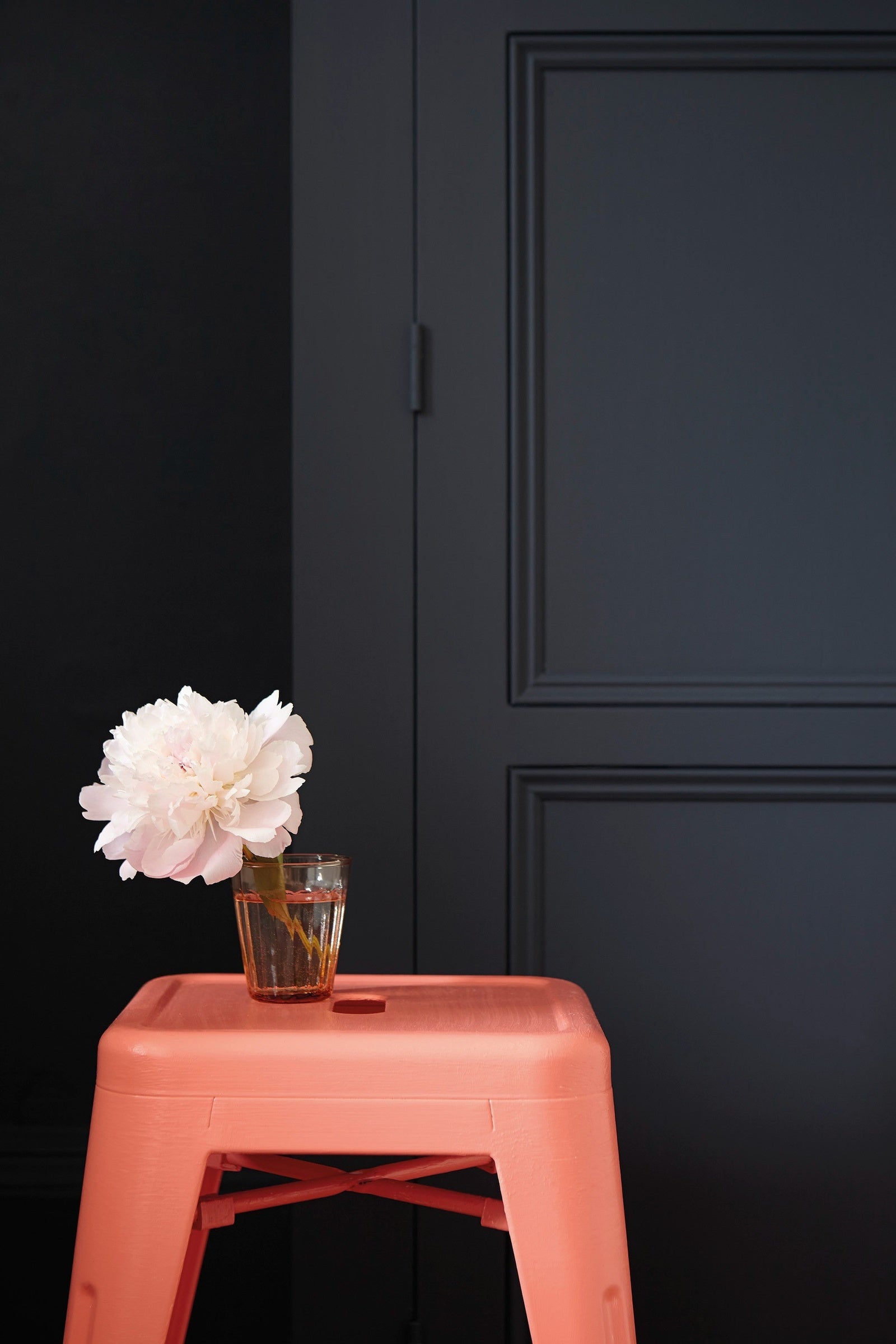 Little Greene Orange Aurora (21) in een interieur