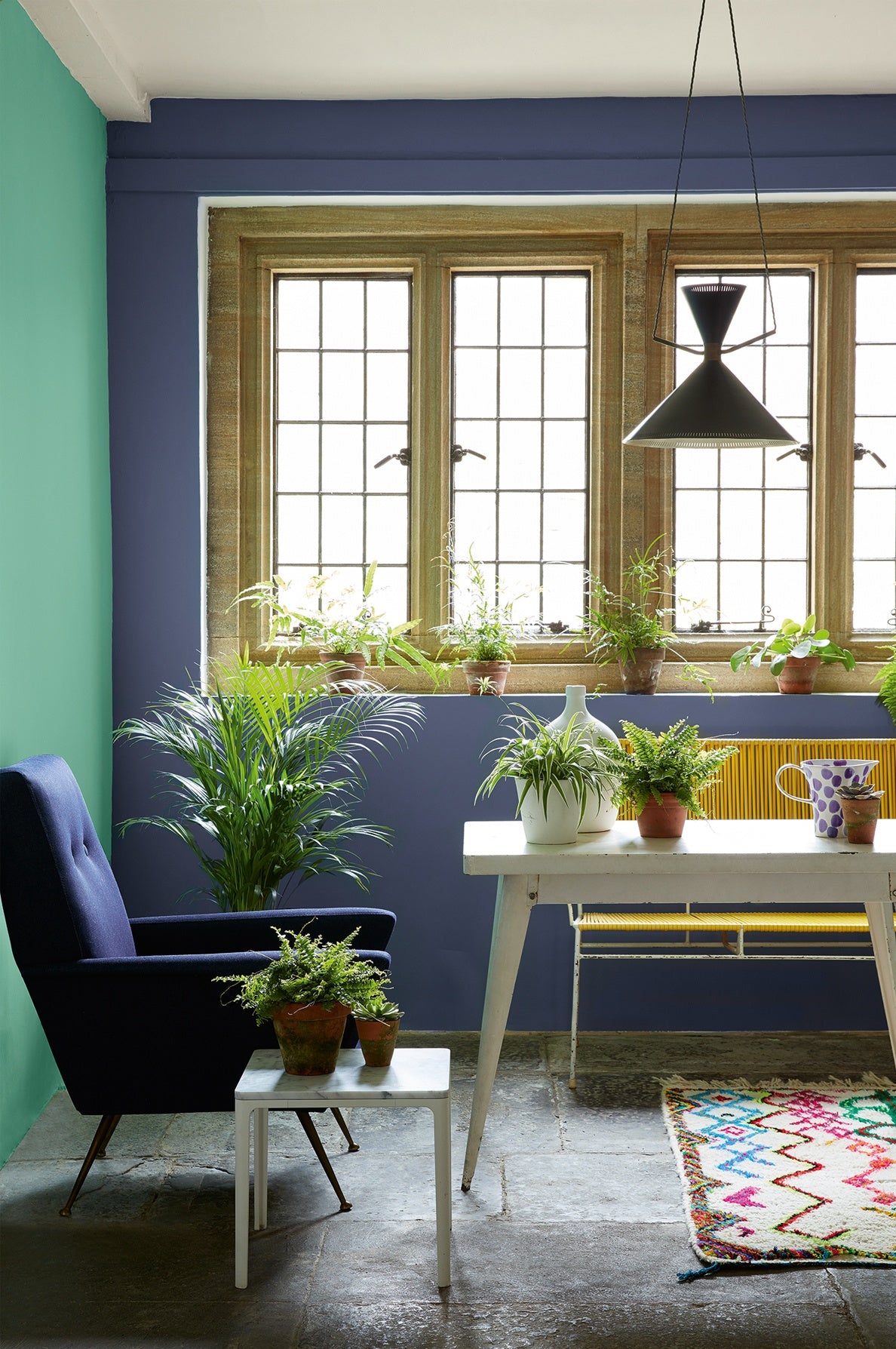 Little Greene Pale Lupin (278) in een interieur