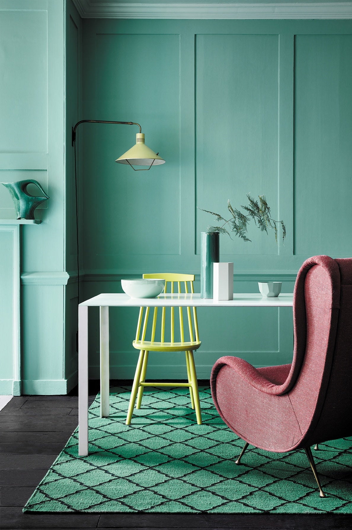 Little Greene Pall Mall (309) in een interieur