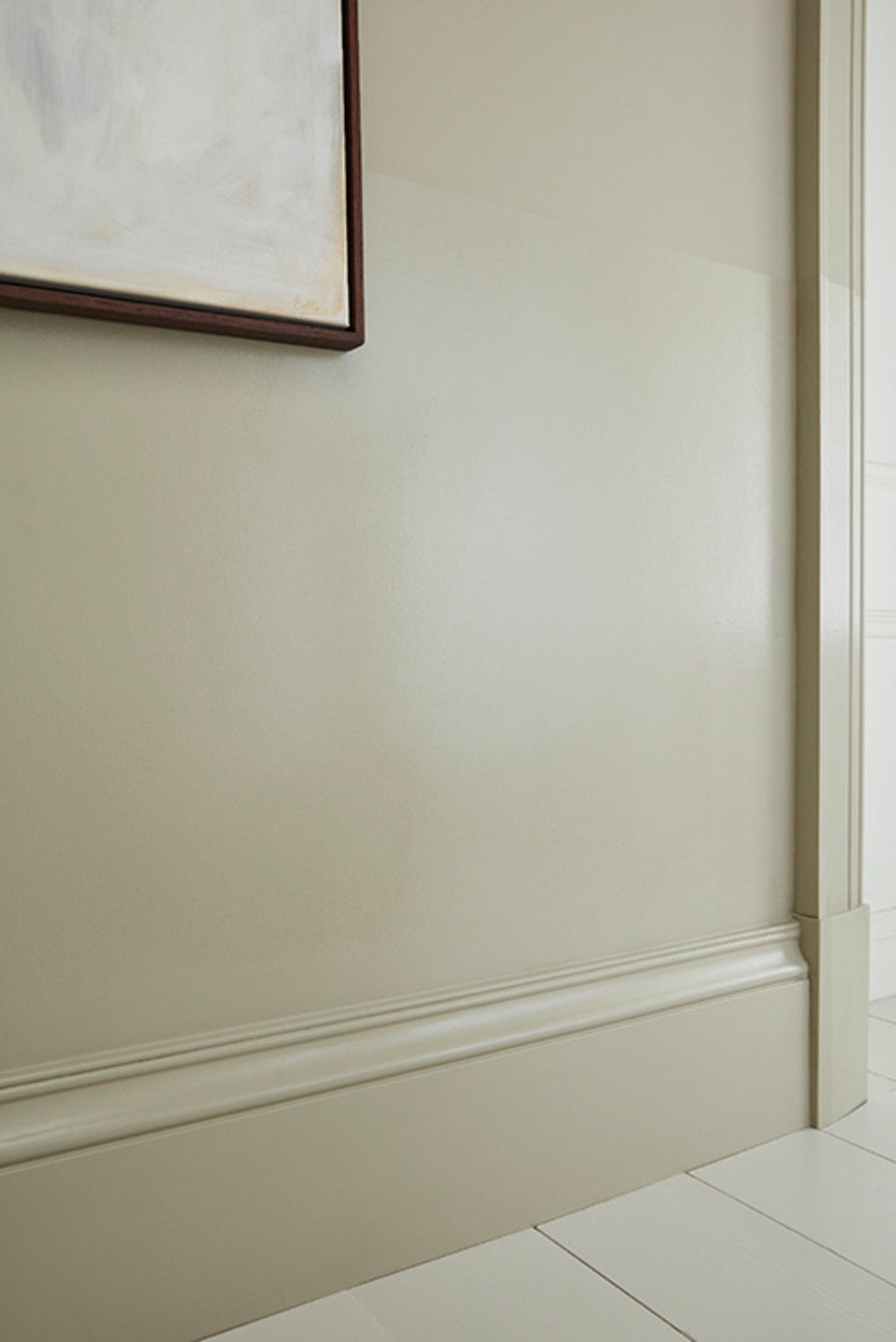 Little Greene Portland Stone Light (281) in een interieur