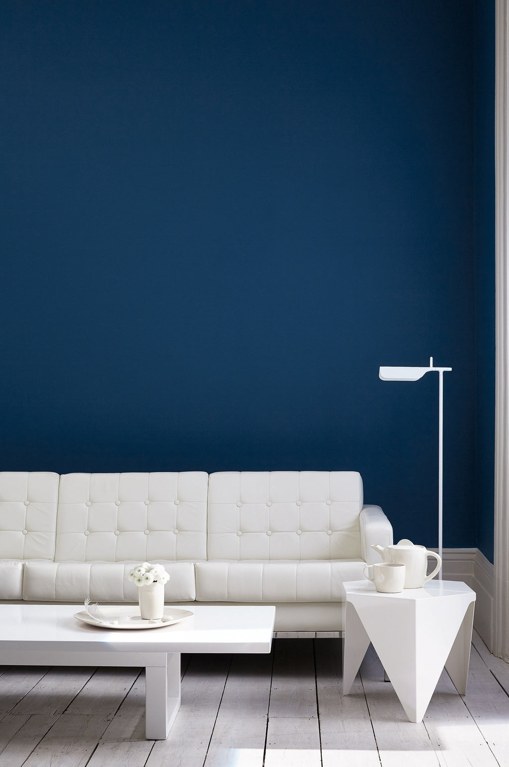 Little Greene Royal Navy (257) in een interieur