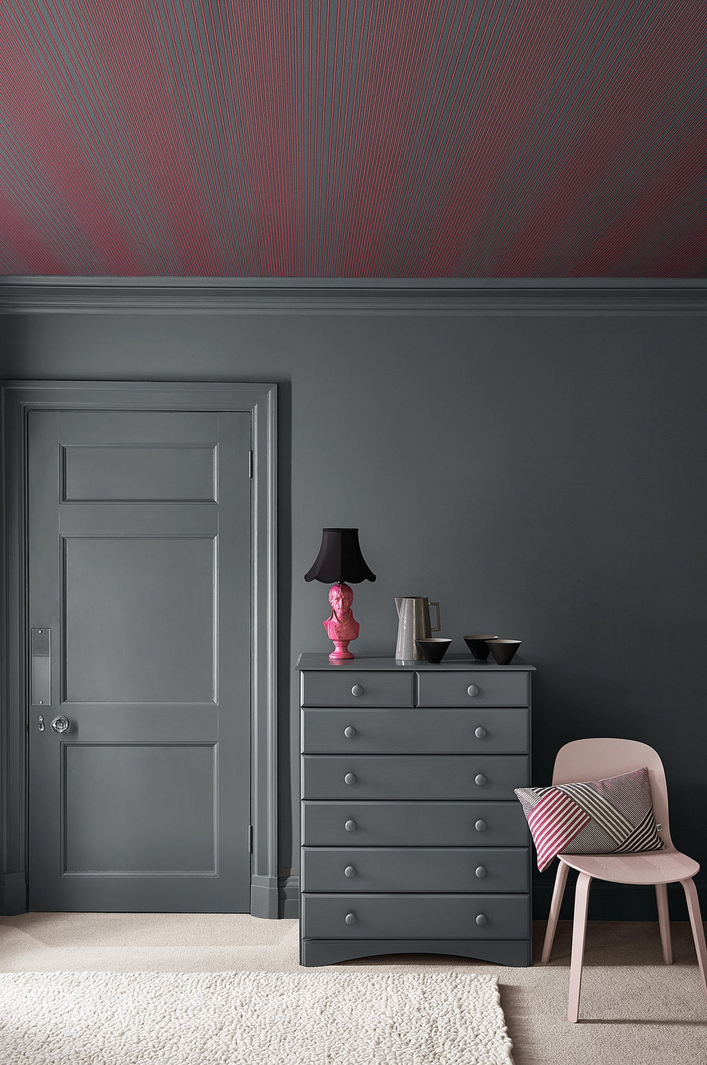 Little Greene Scree (227) in een interieur