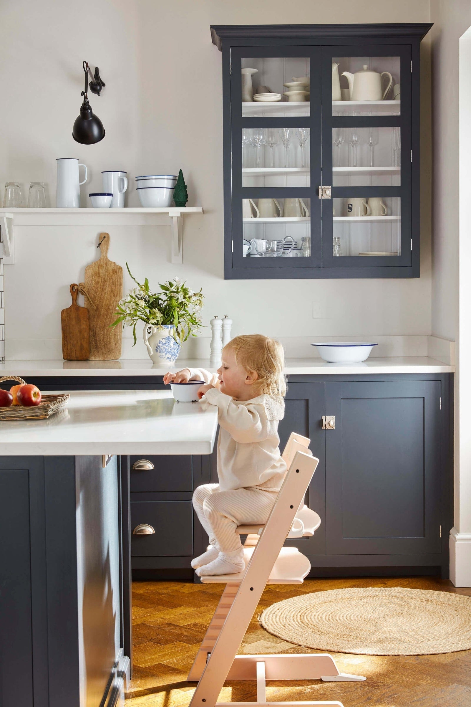 Little Greene Shirting (129) in een interieur