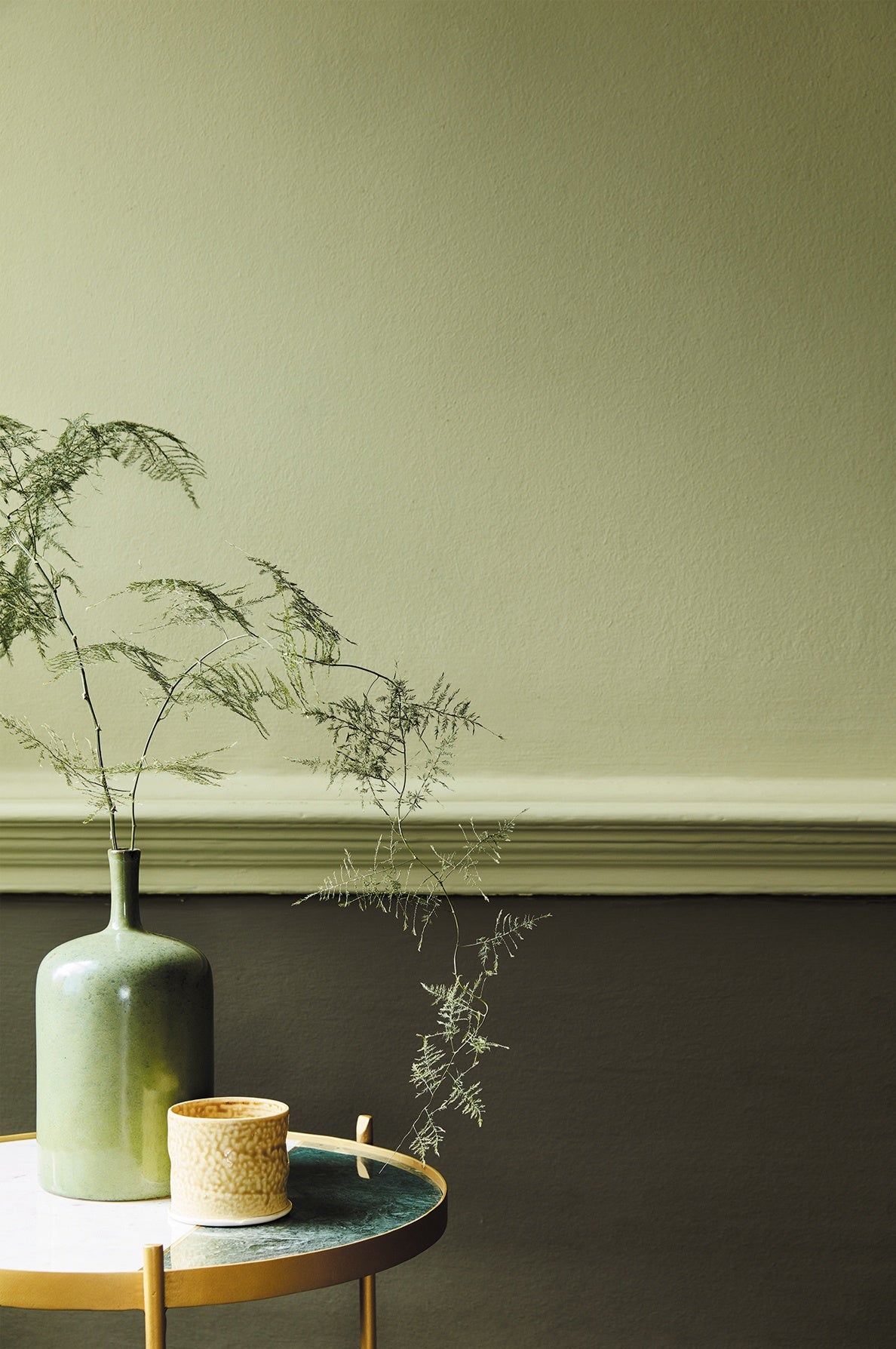 Little Greene Sir Lutyens Sage (302) in een interieur