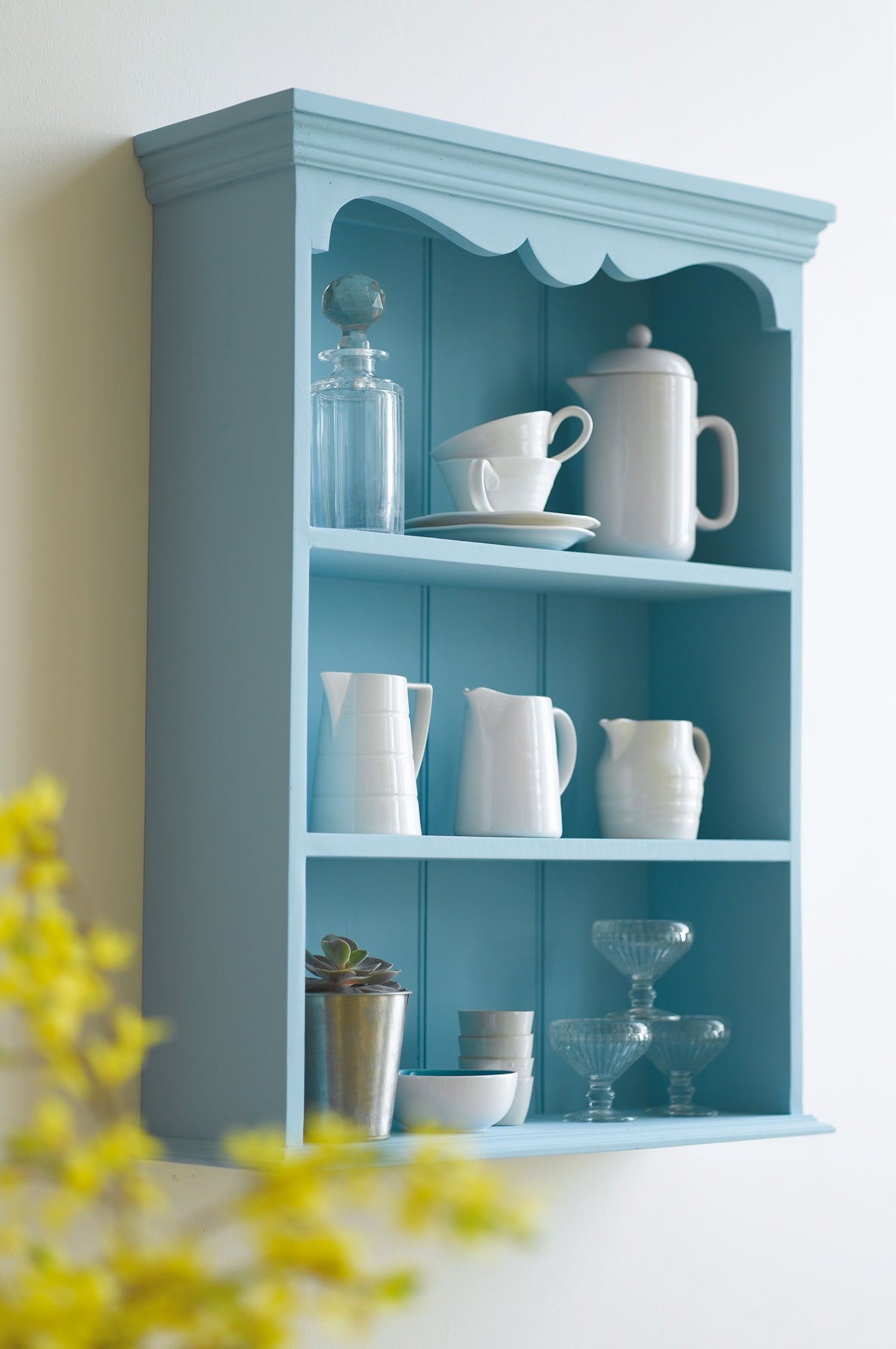 Little Greene Sky Blue (103) in een interieur