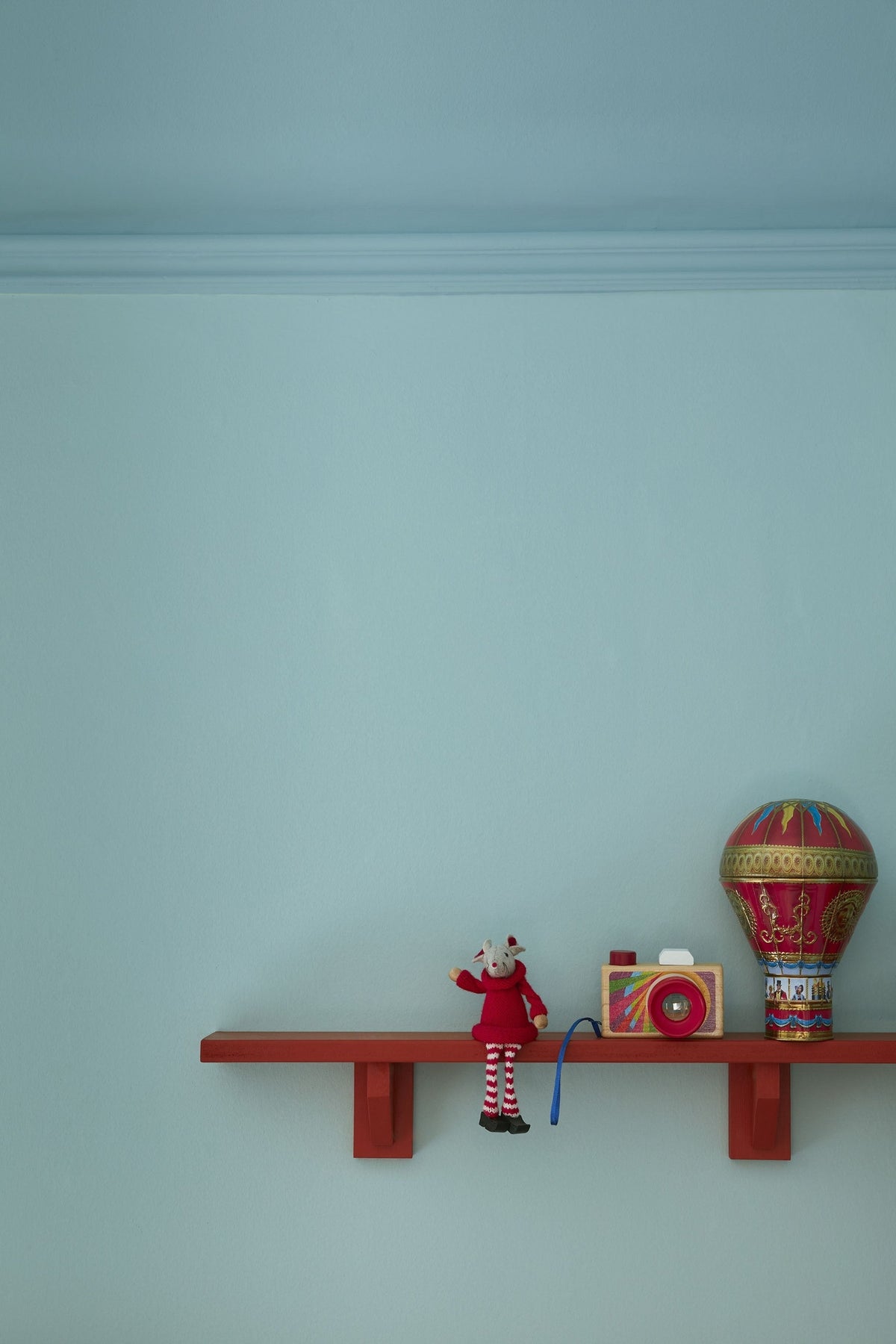 Little Greene Sky Blue (103) in een interieur