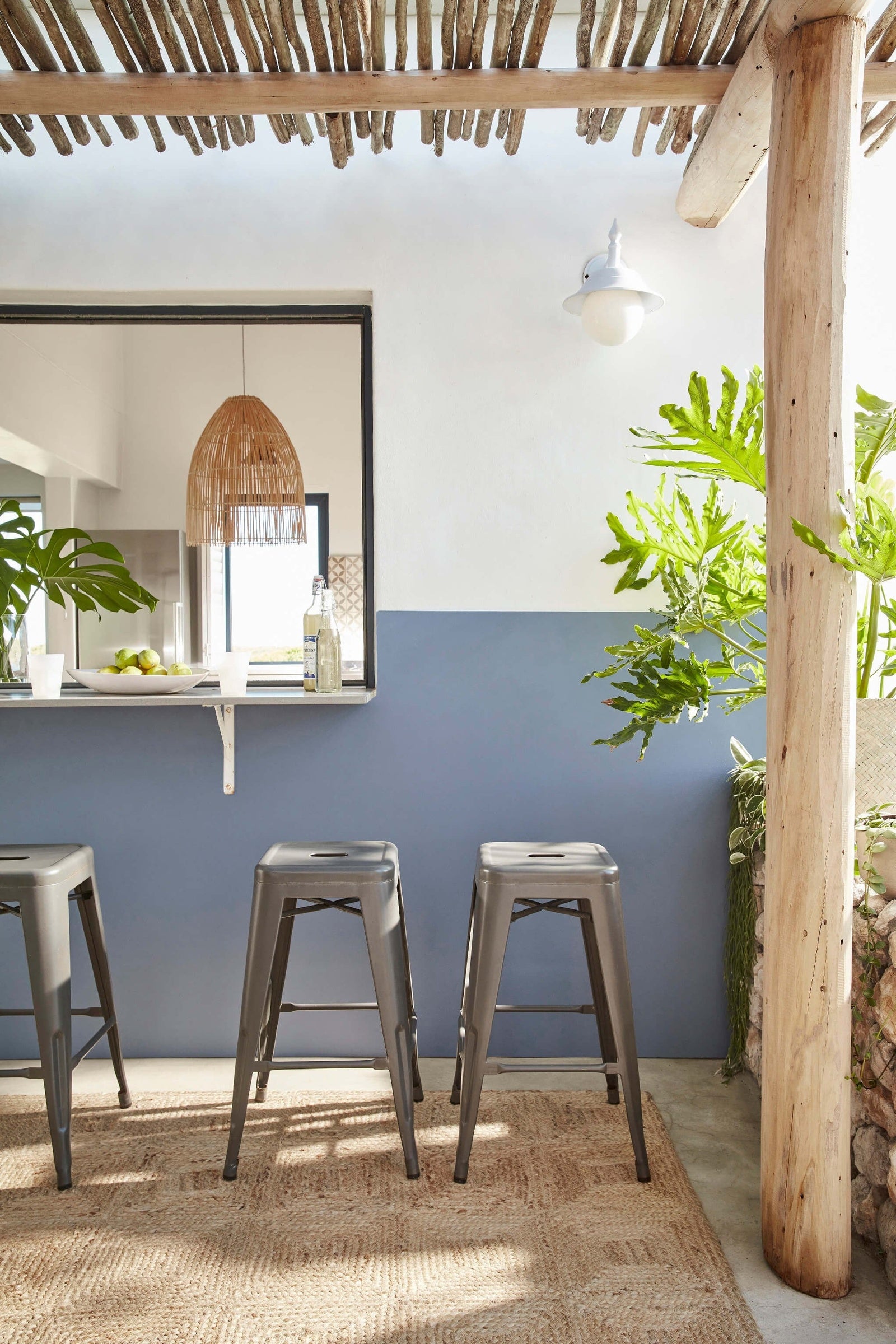 Little Greene Slaked Lime (105) - Tester in een interieur